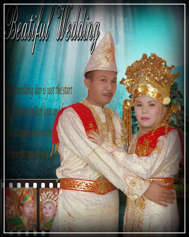 Syukuran Resepsi Pernikahan, Pulau Bangkinang, 3 Oktober 2011